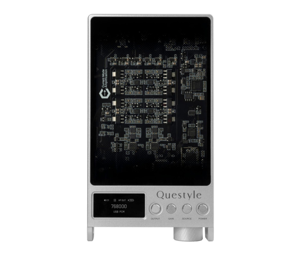 Questyle Questyle Sigma Pro Silver - Przenośny DAC/AMP słuchawkowy z - 1583312 - zdjęcie